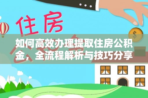 惠民如何高效办理提取住房公积金，全流程解析与技巧分享